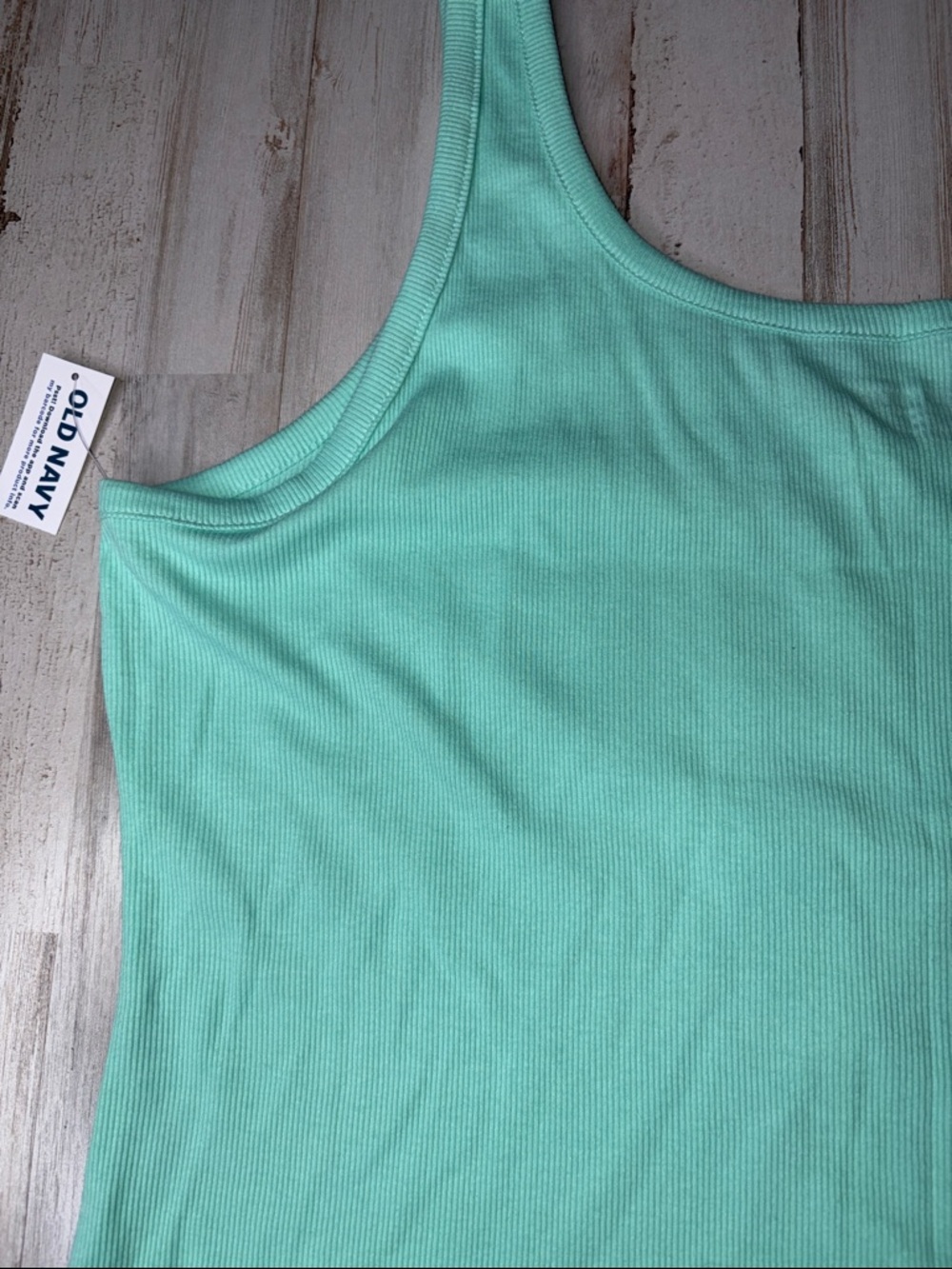 Old Navy First Layer Mint Green Scoop Neck Tank Top Size 3X NWT - Picture 11 of 11